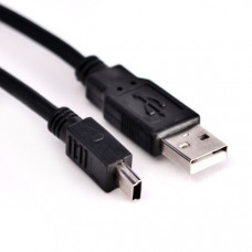 Кабель USB на mini USB OTG 0.6m 2.5A max